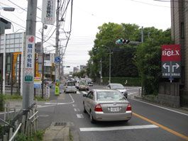 五香交差点（逆井・増尾・南柏方面から）