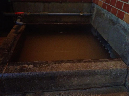 寺山鉱泉の浴室